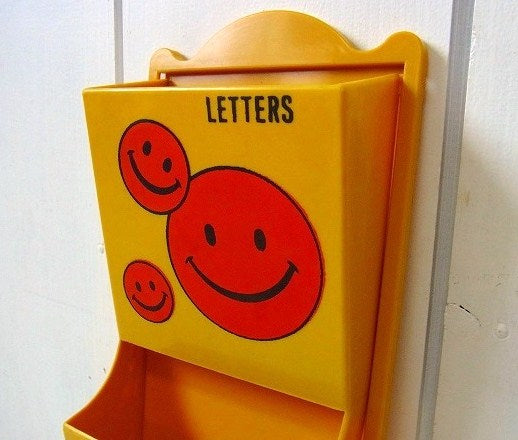 スマイル・70'sヴィンテージ・レターラック/レターホルダー　USA