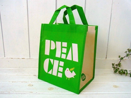 【WHOLE FOODS MARKET】ホールフーズ・“PEACE”エコバッグ(小)
