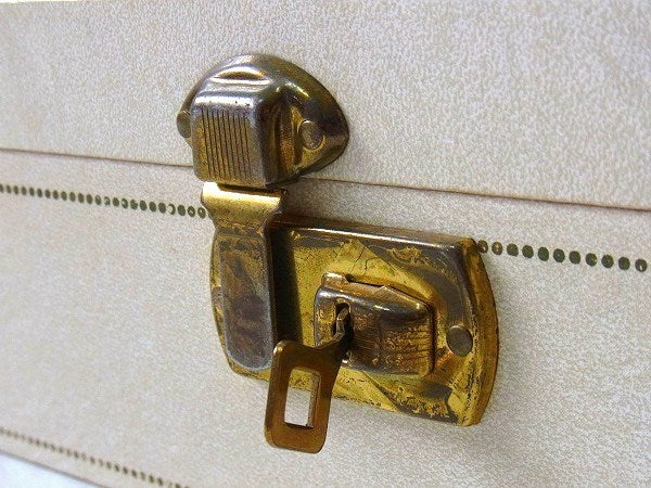 フリーダリー柄・鍵付き・アンティーク・ジュエリーボックス/ジュエリーケース/宝石箱