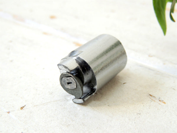 【YALE・USA・ロック】シリンダー錠・工業系CH-505・ビンテージ・アルミ製・key2本鍵付き