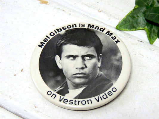 マッドマックス 1979s メルギブソン ヴィンテージ 缶バッジ アクション映画 俳優 USA