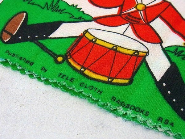 【My first TOY Book】ファブリック製・アンティーク・ラグブック/絵本/布絵本 USA