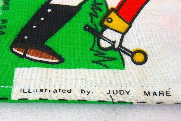 【My first TOY Book】ファブリック製・アンティーク・ラグブック/絵本/布絵本 USA