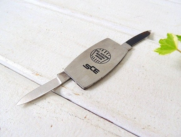 【ZIPPO】ジッポ・箱付き・60'sヴィンテージ・ポケットナイフ/ヤスリ/アーミーナイフ USA