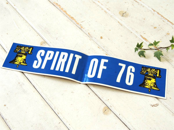SPIRIT OF 76・愛国心・76's・アメリカ・ビンテージ・ステッカー・デッドストック・USA