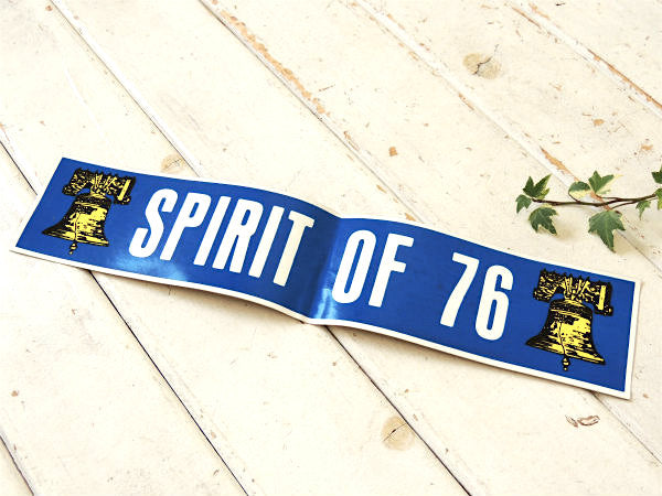 SPIRIT OF 76・愛国心・76's・アメリカ・ビンテージ・ステッカー・デッドストック・USA