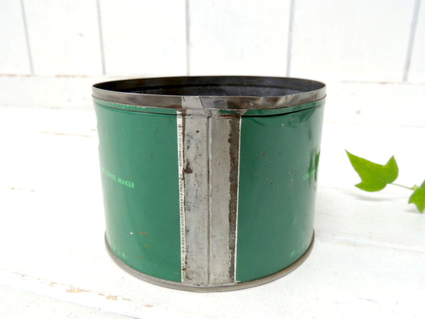 【MJB/サンフランシスコ】ブリキ製・ヴィンテージ・DRIP・コーヒー缶/ティン缶US