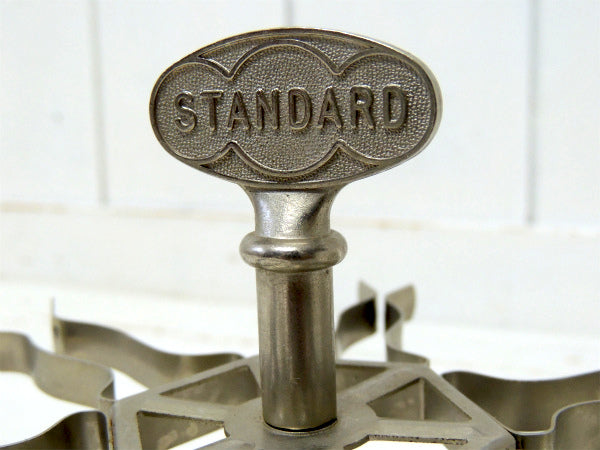 【STANDARD/6ホルダー】スチール製・回転式・アンティーク・スタンプホルダー・USA