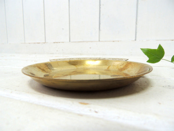 【POCKET CHANGE】真鍮製・アンティーク・ポケットチェンジ・トレイ/マネートレイ USA