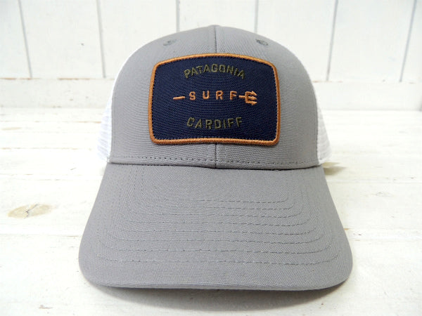 【パタゴニア・SURF CARDIFF】限定・ラジャーザットハット&ステッカー1枚/グレー