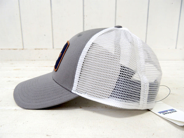 【パタゴニア・SURF CARDIFF】限定・ラジャーザットハット&ステッカー1枚/グレー
