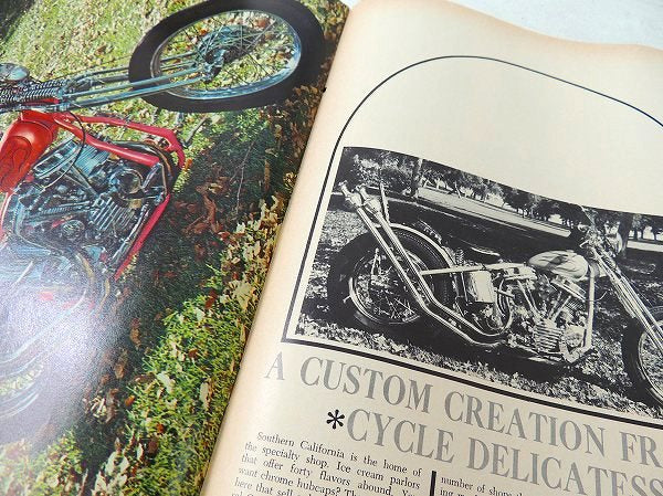 【MODERN CYCLE/1966】ビンテージ・オートバイ雑誌・USA