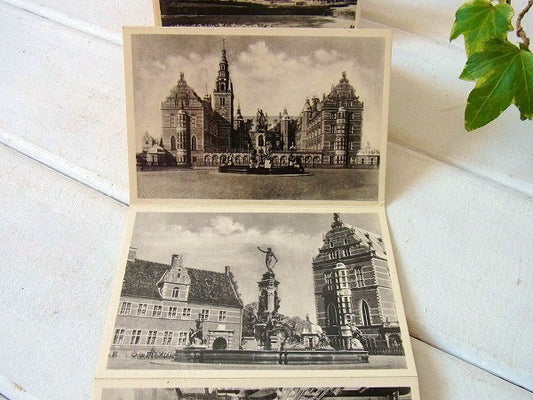 【フレデリクスボー城】デンマーク・アンティーク・モノクロ写真・フォトブック・12枚