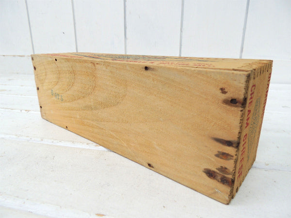 DIAMOND BRAND クリームチーズ ヴィンテージ・ウッドボックス チーズボックス 木箱