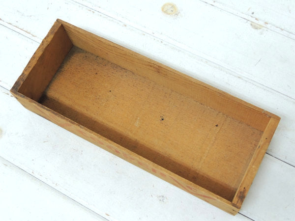 【COOPER BRAND】4面ロゴ入り・アンティーク・チーズボックス/木箱/ウッドボックス