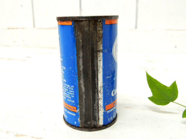 STA-POWER インダストリアル ヴィンテージ オイル缶 チェッカーフラッグ  USA アメ車 ガレージ雑貨