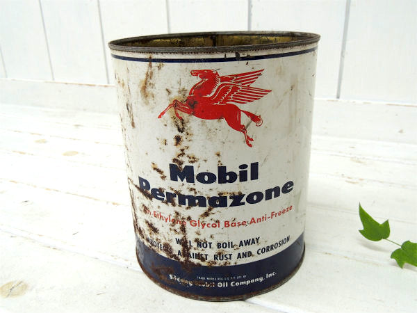 【1938y~・Mobil・ペガサス】モービル・ヴィンテージ・缶・ブリキ缶・モーター系・USA