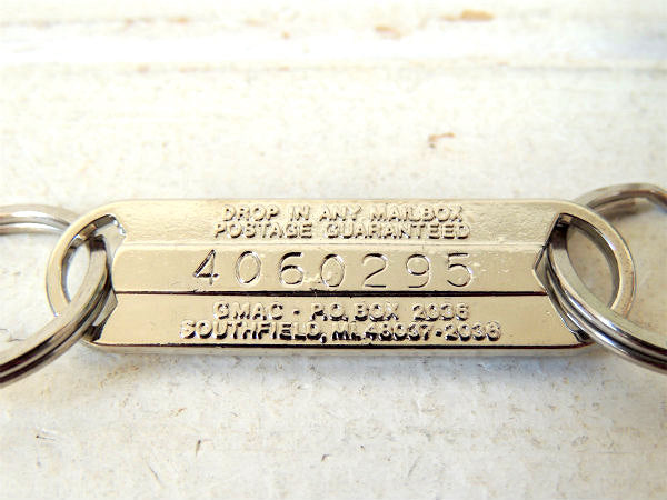 【GMAC・自動車】GM・ゼネラルモーターズ・ヴィンテージ・デッドストック・キーホルダー・USA