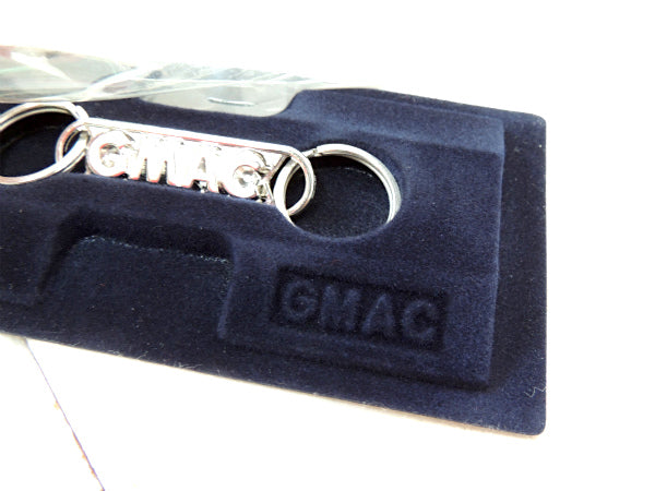 【GMAC・自動車】GM・ゼネラルモーターズ・ヴィンテージ・デッドストック・キーホルダー・USA