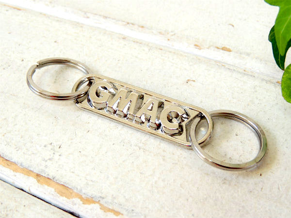 【GMAC・自動車】GM・ゼネラルモーターズ・ヴィンテージ・デッドストック・キーホルダー・USA