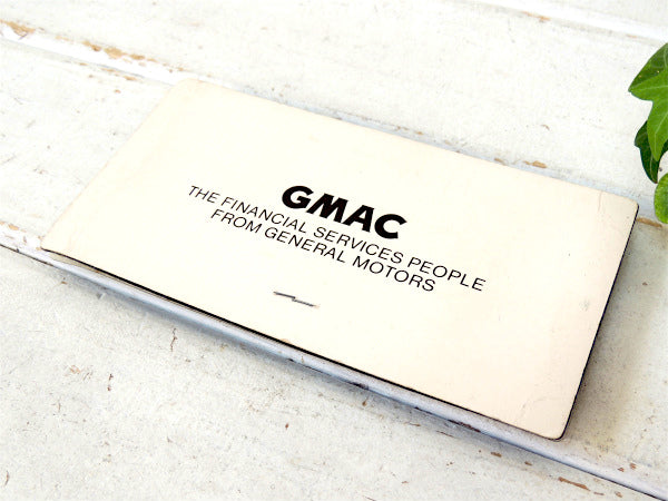 【GMAC・自動車】GM・ゼネラルモーターズ・ヴィンテージ・デッドストック・キーホルダー・USA