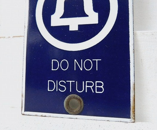 【BELL SYSTEM】ベルシステム・電話会社・ホーロー製・アンティーク・サインプレート・看板