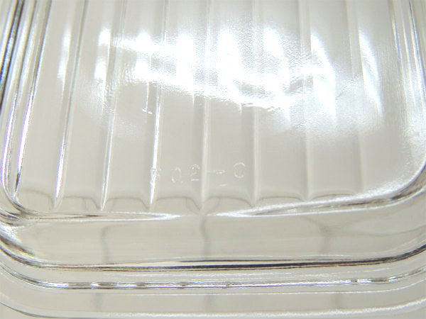 【PYREX】パイレックス・グリーン・ヴィンテージ・レフケース・レフリジレーター・保存容器(M)