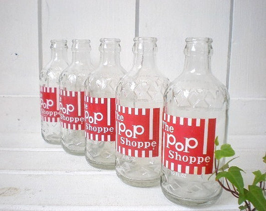 USA　【The Pop Shoppe】ポップなヴィンテージ・ガラスボトル