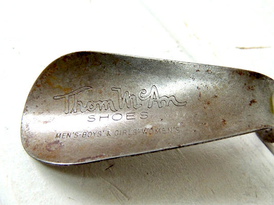 【トム・マッキャン】ノベルティ・スチール製・ヴィンテージ・靴べら/シューホーン　USA