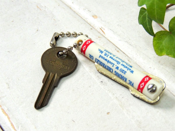 【CHEVROLET・シボレー】アドバタイジング・ヴィンテージ ・アメ車・キーホルダー&キーケース