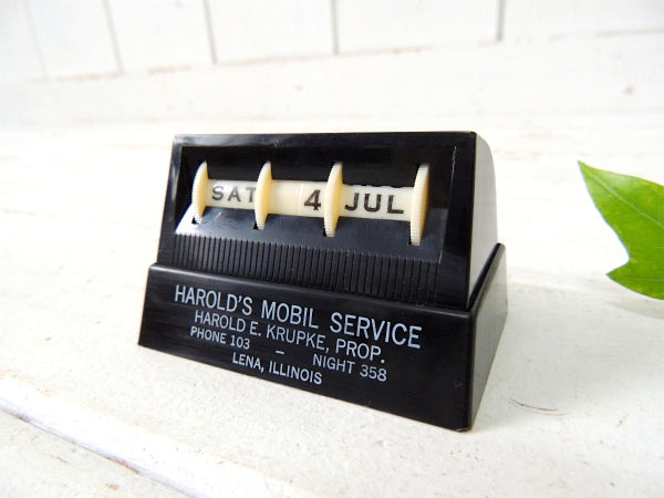 【USA・MOBILE SERVICE】アドバタイジング・デスクカレンダー・ヴィンテージ