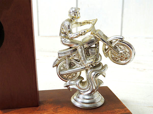 1960~70y USA バイク オートバイ デザートレース　モーターサイクル　ヴィンテージ　トロフィー USA