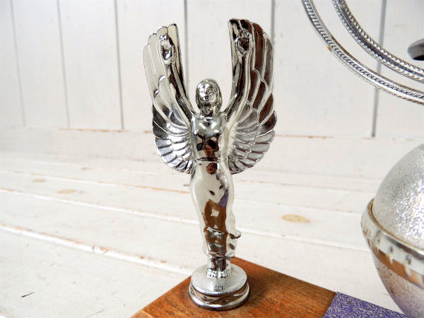 1960~70y・天使の羽 USA バイク・デザートレース・モーターサイクル・ビンテージ・トロフィー