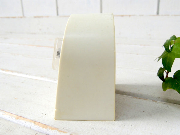 【Sunbeam】アイボリー色・プラスティック製・ヴィンテージ・キッチンタイマー・タイマー USA