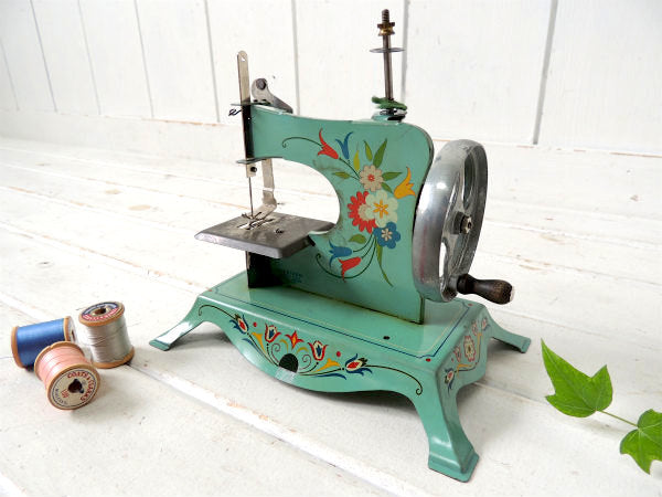 【LINDSTROM/1930's】アメリカ製・アンティーク・子供用ミシン・トイミシン・TOY