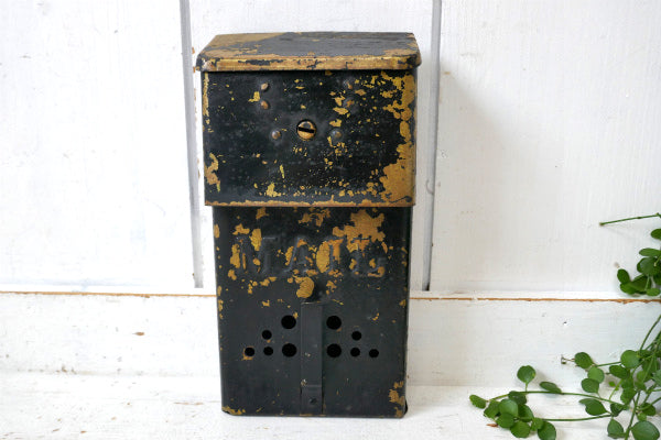 MAIL・ティン製・アンティーク・郵便受け・メールボックス・新聞受け付き・アメリカンビンテージ・US