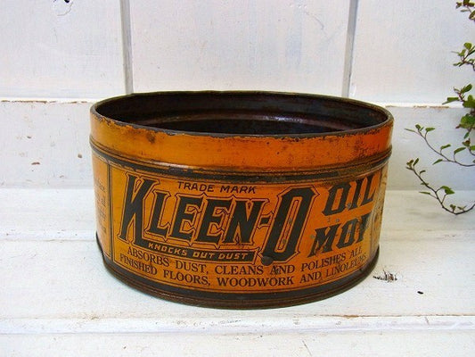 ジャンクなヴィンテージ・ティン缶/ブリキ缶　USA