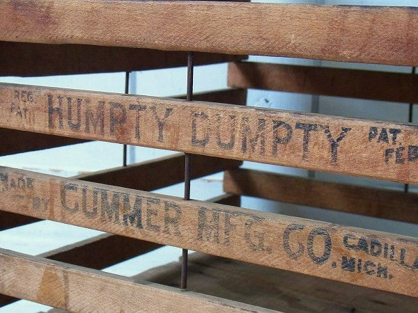 【ハンプティダンプティ】木製・アンティーク・エッグクレート/エッグケース/エッグキャリー　USA