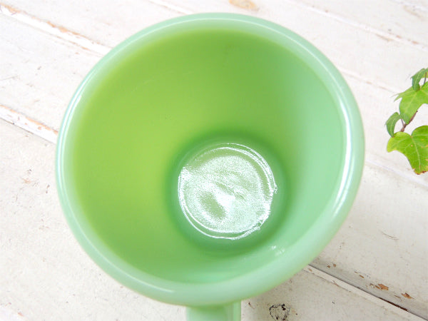 【ファイヤーキング】Fire King・50's・ジェダイ・Dハンドル・マグカップ・食器