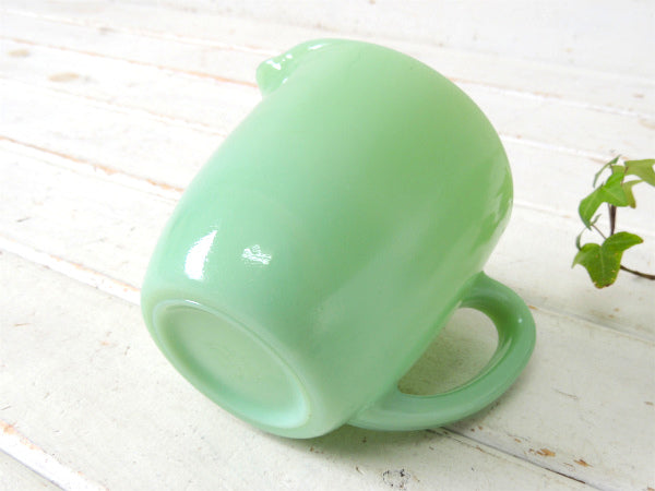 【ファイヤーキング】Fire King・50's・ジェダイ・ミルクピッチャー・クリーマー・20オンス