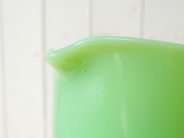 【ファイヤーキング】Fire King・50's・ジェダイ・ミルクピッチャー・クリーマー・20オンス