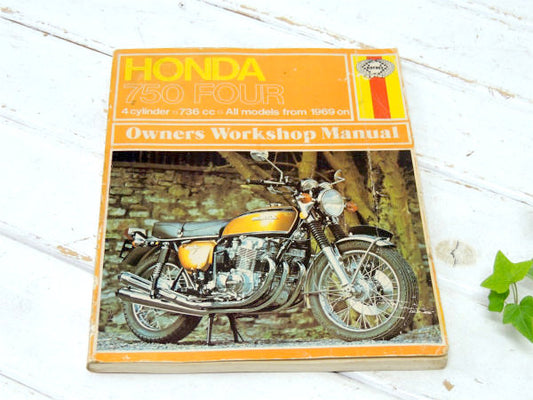 1969s ホンダ ドリーム CB750 FOUR サービスマニュアル USA 電装 バイク パーツ Owners Workshop Manual