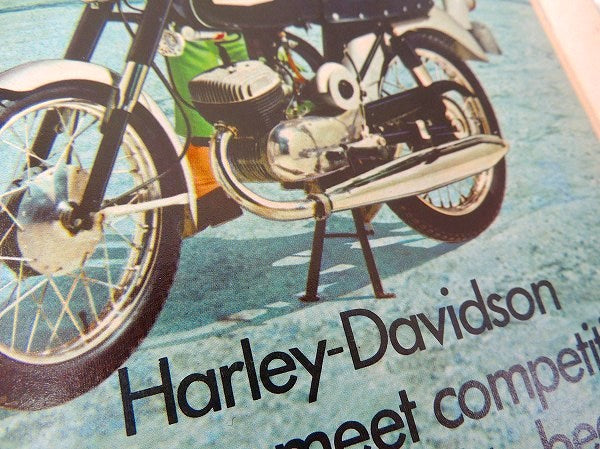 サイクルワールド 1968・トライアンフ アメリカンビンテージ オートバイ 雑誌 USA バイク