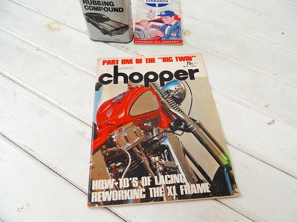 【1970/chopper:チョッパー/Sportster】ビンテージ・オートバイ雑誌・ハーレー
