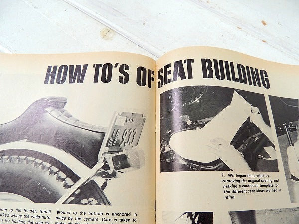 【1970/chopper:チョッパー/Sportster】ビンテージ・オートバイ雑誌・ハーレー