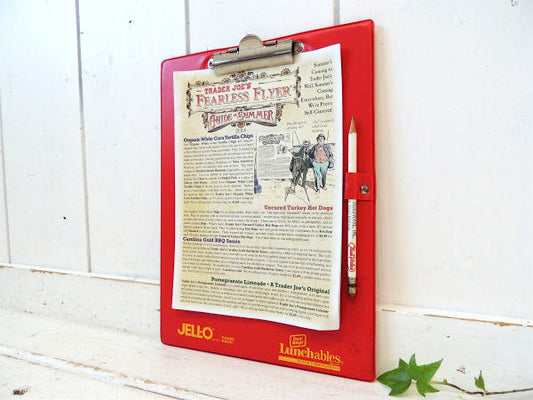 アメリカ 食品メーカー JELL-O&Oscar Mayer アドバタイジング・ヴィンテージバインダー・クリップボード