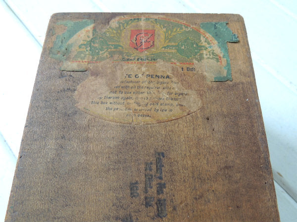 1839's~ HAVANA CIGAR アンティーク・葉巻ケース・ウッドボックス・木箱