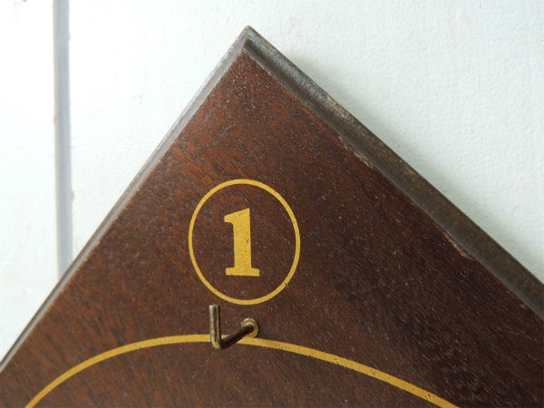 【House Of Marbles】ボードゲーム・木製・壁掛け・ヴィンテージ・鍵フック・キーフック