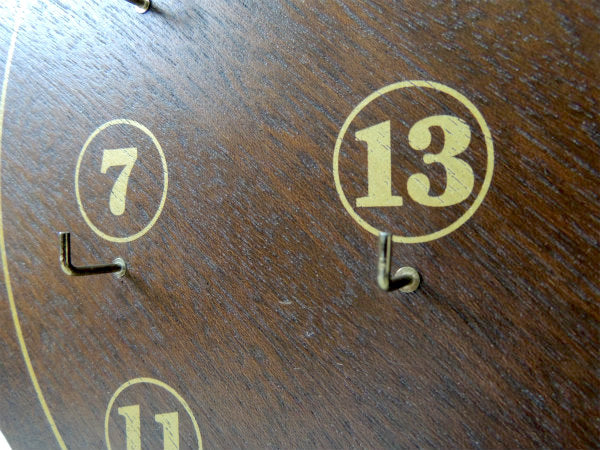 【House Of Marbles】ボードゲーム・木製・壁掛け・ヴィンテージ・鍵フック・キーフック