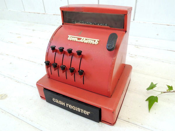 【1950~1960年代・Tom Thumb】ブリキ製・ヴィンテージ・TOYレジスター・おもちゃ